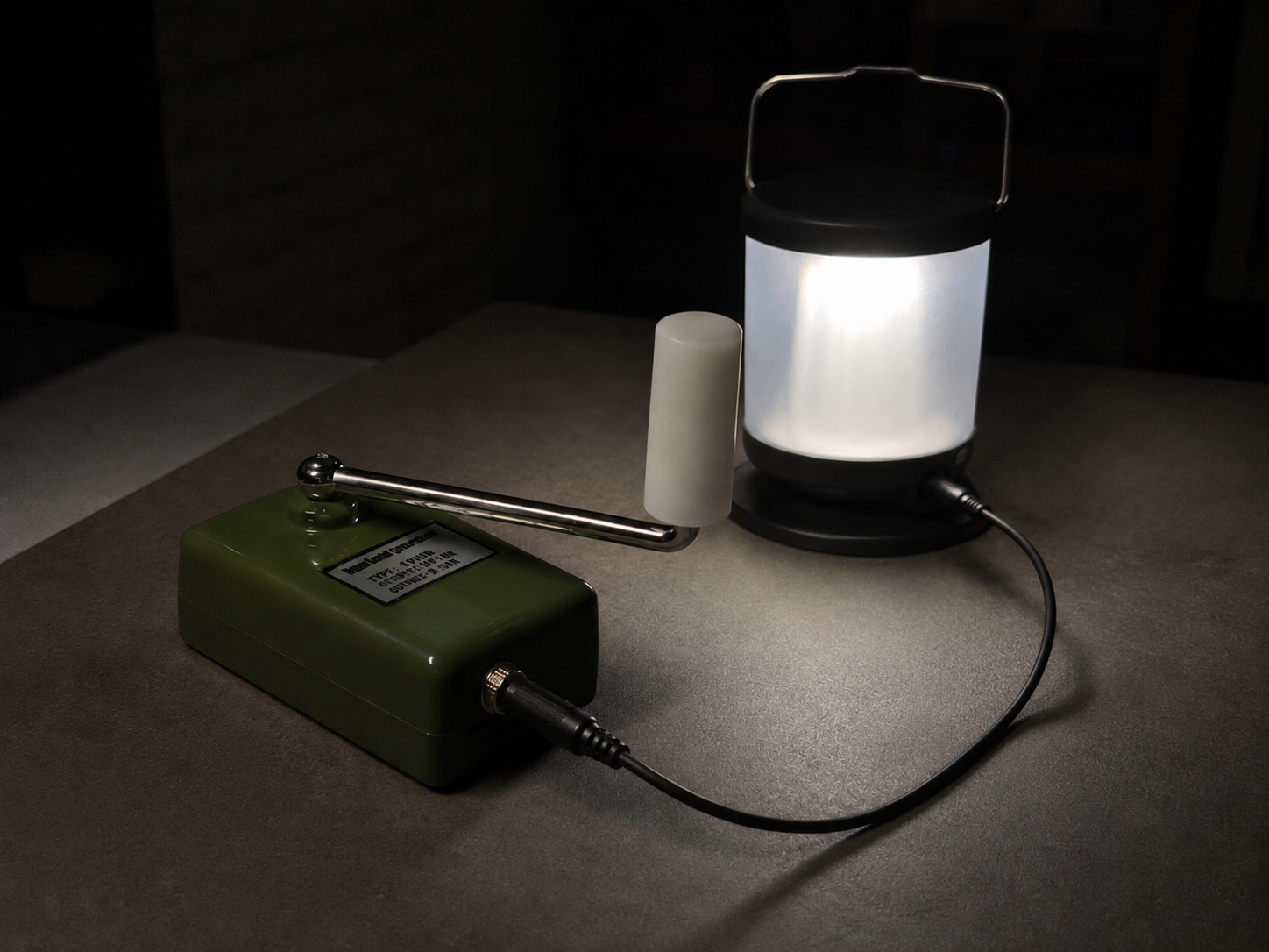 Blackout backup power for emergency lighting