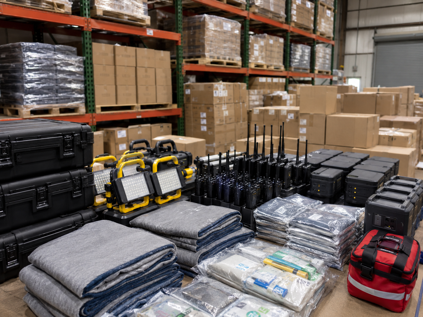 Government emergency reserve supplies